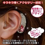 画像3: 耳掛け式ゴージャス集音器「イヤーフォースパルフェ」 (3)