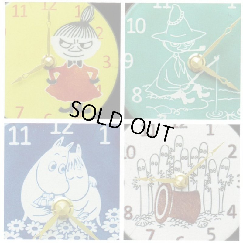 画像5: 掛置兼用ムーミン陶器製アート時計「ニョロニョロ Pottery Clock」 (5)