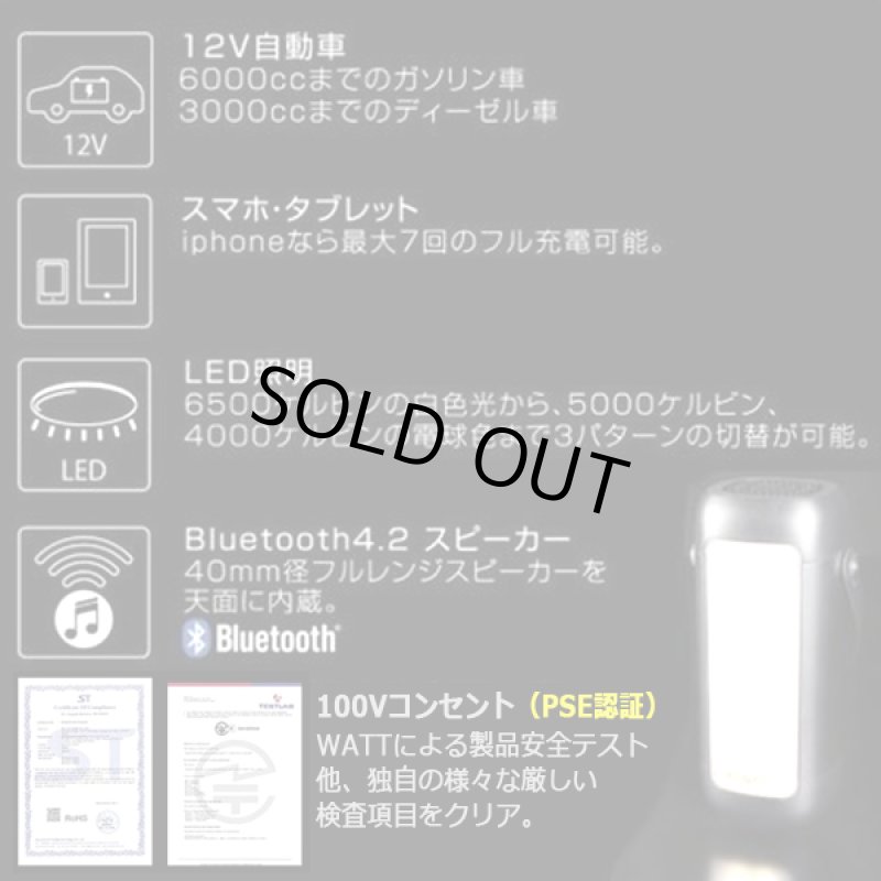 画像9: 4機能搭載最強モバイルバッテリー16000mAh！BELLOF[ベロフ]クイックバッテリーチャージャーアクティブ (9)