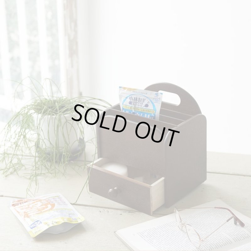 画像8: 日本製「木製サプリメントラック(薬袋ラック)」 (8)