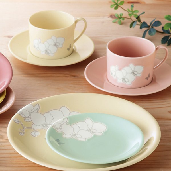 HANAE MORI・ハナエモリ オーキッド5客コーヒーセットYMK-MB6201-2