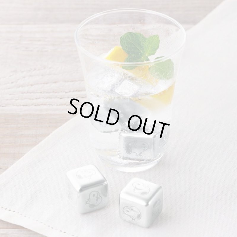 画像2: スヌーピーステンレス「ペアアイスキューブセット」 (2)