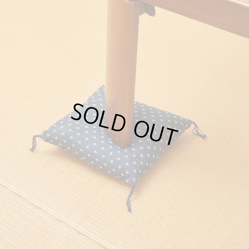 画像4: 座卓用和風小座布団4個組20cm角 (4)