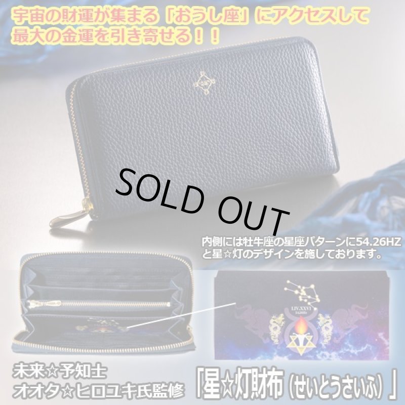 画像1: 未来☆予知士オオタ☆ヒロユキ氏監修「星☆灯財布（せいとうさいふ）」 (1)