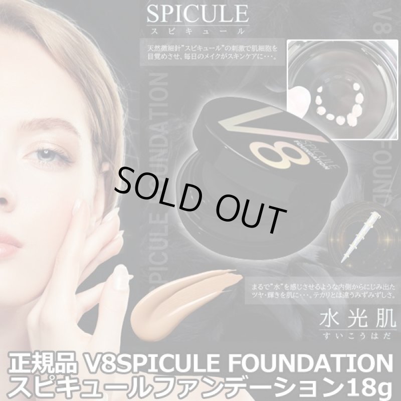 画像1: 正規品 V8SPICULE FOUNDATIONスピキュールファンデーション18g (1)