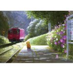 画像2: ジグソーアートシリーズ「プラットホーム」フレームセット（600P） (2)