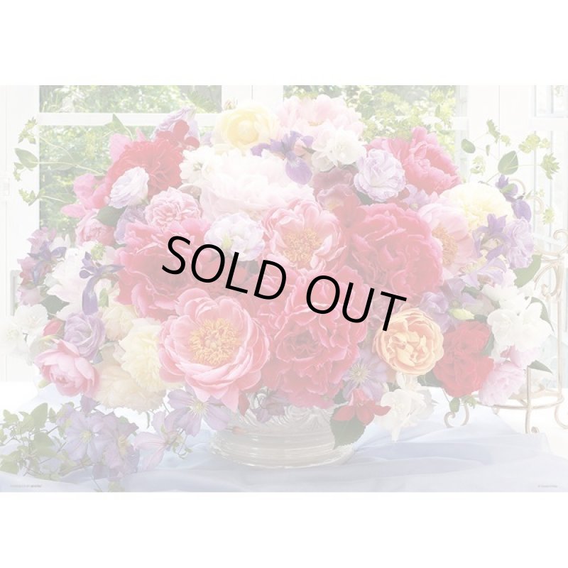 画像2: ジグソーフラワーシリーズ「フローラルシンフォニー」フレームセット（600P） (2)