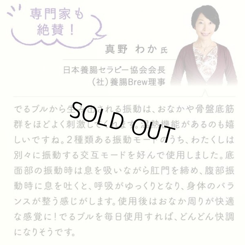 画像4: お腹と骨盤底筋を振動刺激で快調！Labonetzでるブル (4)