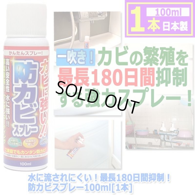 画像9: 水に流されにくい！最長180日間抑制！防カビスプレー100ml[1本] (9)