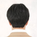 画像3: メンズウィッグ「スタイリッシュショート(スタンダードブラック)」 (3)