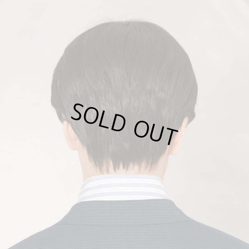 画像3: メンズウィッグ「ニュアンスセンターパート(スタンダードブラック)」 (3)