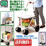 画像1: SG認定商品 座れるブレーキ付きシルバーカート (1)