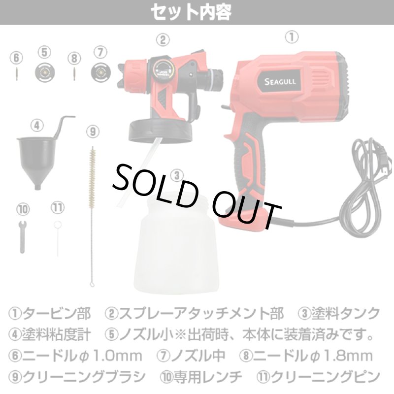 画像5: 水性・油性塗料OK!ムラなく速く塗れる電動ペインタースプレーガン (5)