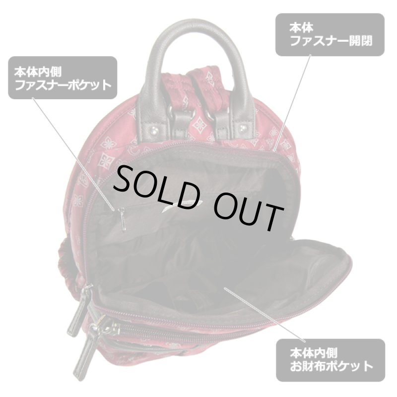 画像3: ANNA CRISTINAアンナクリスティーナミニリュック／モノグラム (3)