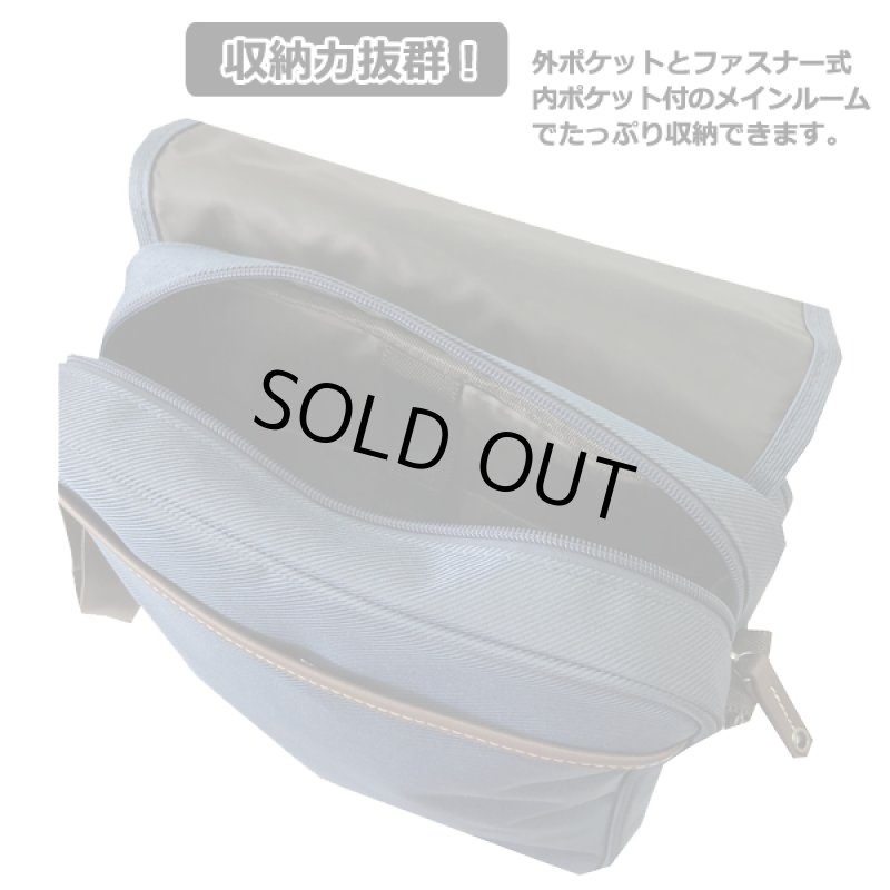 画像4: キュービックコア「メンズショルダーバッグワイルドツイル/A4サイズ対応縦型ショルダー」 (4)