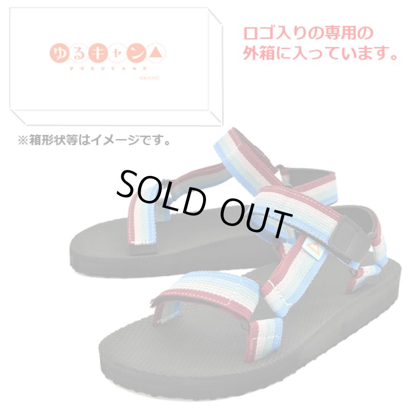 画像8: ゆるキャン△CAMPサンダル (8)