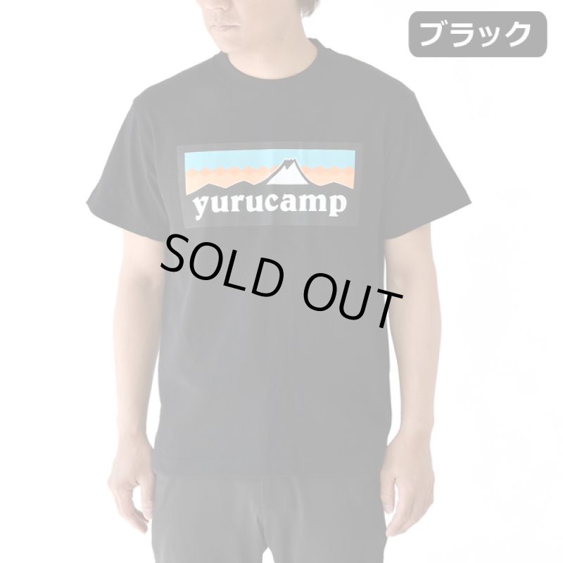 画像3: ゆるキャン△ふじさんロゴTシャツ (3)