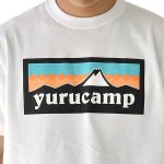 画像5: ゆるキャン△ふじさんロゴTシャツ (5)