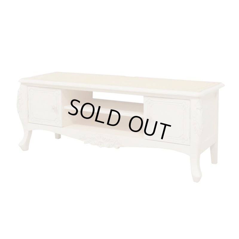 画像14: アンティーク調 コモ テレビ台W110  (14)