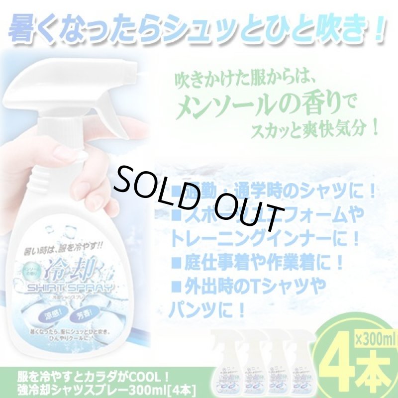 画像3: 服を冷やすとカラダがCOOL！強冷却シャツスプレー300ml[4本] (3)