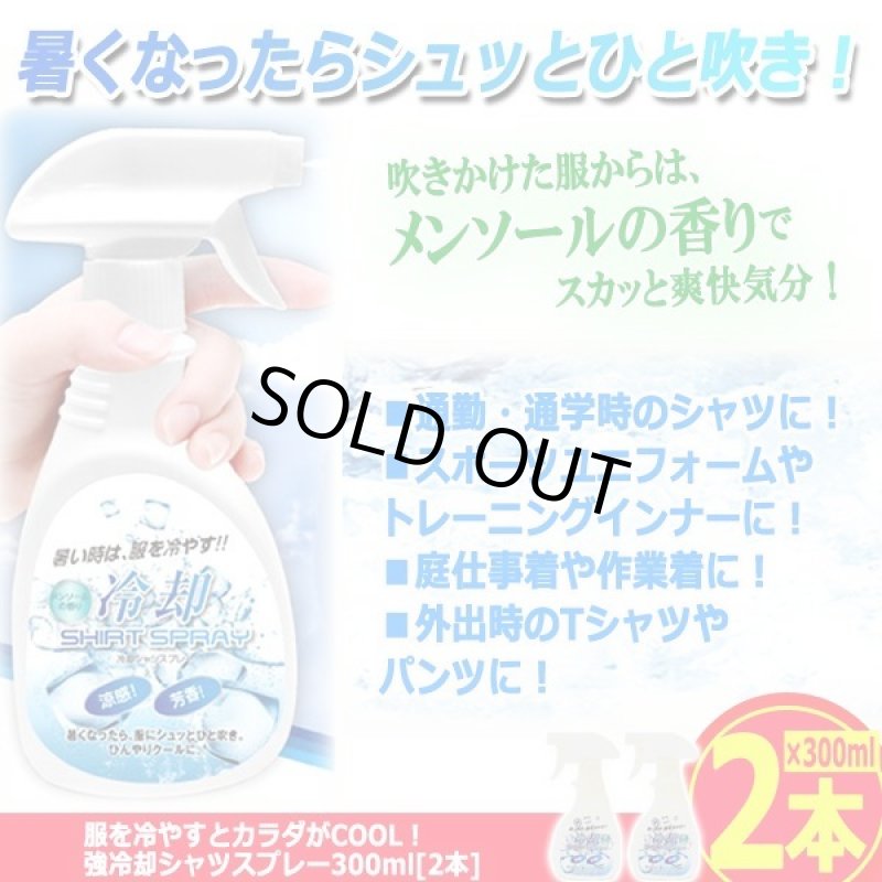 画像3: 服を冷やすとカラダがCOOL！強冷却シャツスプレー300ml[2本] (3)