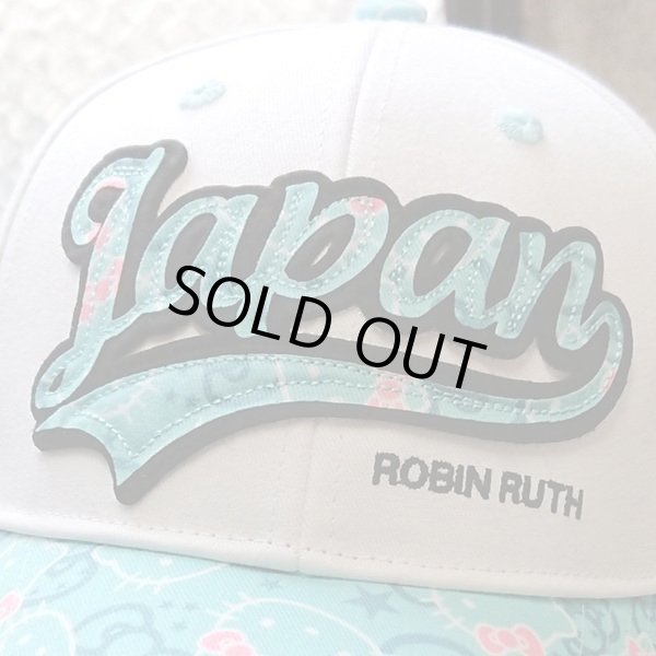 ロビン・ルス×ハローキティ「JAPAN CAP／キティロゴ」ASN-RRKTJCKL