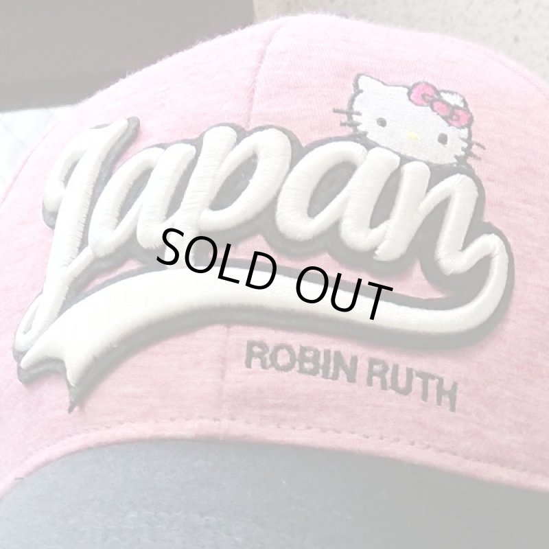 画像5: ロビン・ルス×ハローキティ「JAPAN CAP/ピンク」 (5)