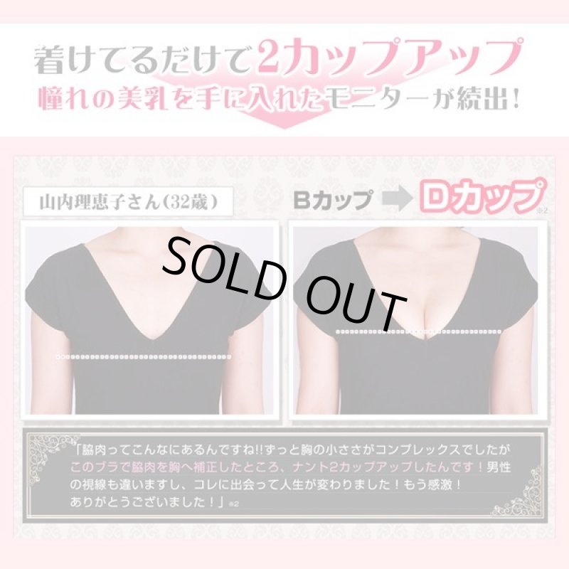 画像3: ラブリーシェイプ24h脇肉誘導ブラ(ホック有り) (3)