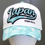 画像2: ロビン・ルス×ハローキティ「JAPAN CAP／キティロゴ」 (2)