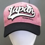 画像2: ロビン・ルス×ハローキティ「JAPAN CAP／ピンク」 (2)