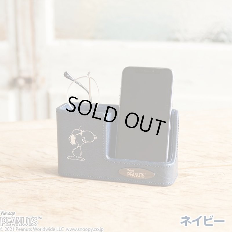 画像2: スヌーピー スマホ&メガネスタンド (2)