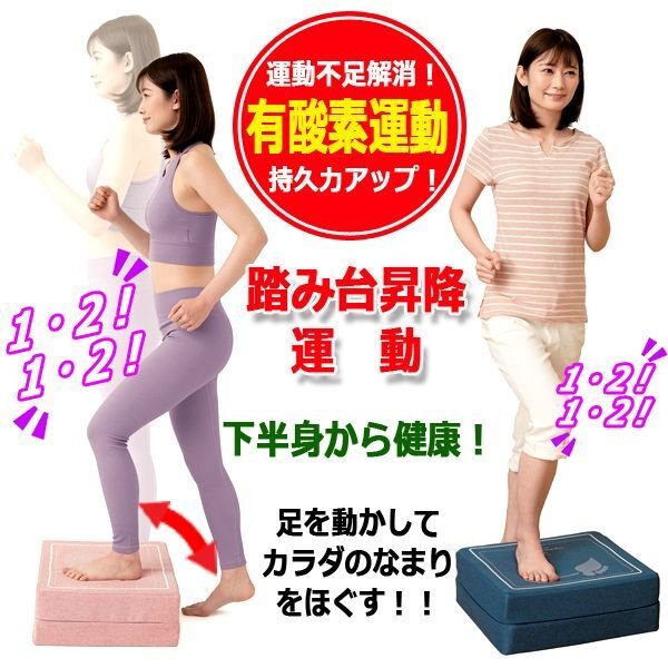 ジャンプエクササイズクッション！体幹ぴょんぴょんホップステッパー