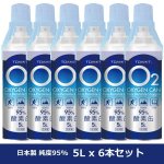 画像3: 携帯用酸素缶「OXY-IN (5リットル)」x6本セット (3)