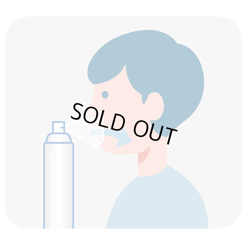 画像3: 携帯用「酸素缶9.6リットル」x5本セット (3)