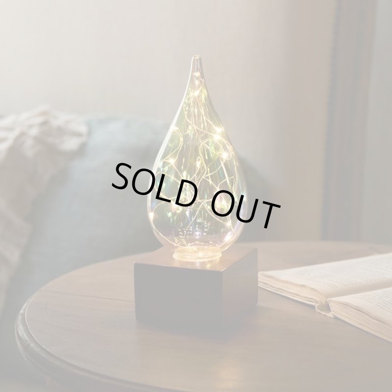 画像3: 卓上インテリア「しずくＬＥＤライト／オーロラ」 (3)