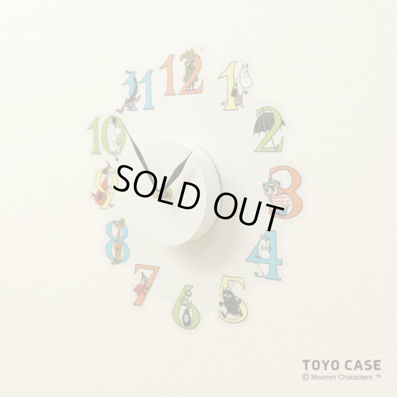 画像7: ムーミンウォールクロックステッカー (7)
