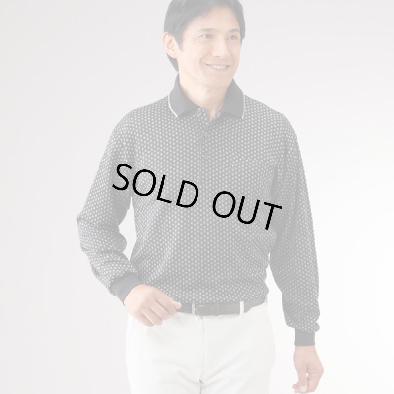 画像2: mij(エムアイジェイ)日本製ウール混ダイヤ柄シャツ2色組 (2)