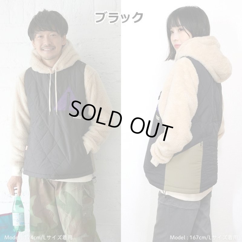 画像2: ゆるキャン△WILDERNESS EXPERIENCEコラボテントポケット中綿ベスト (2)