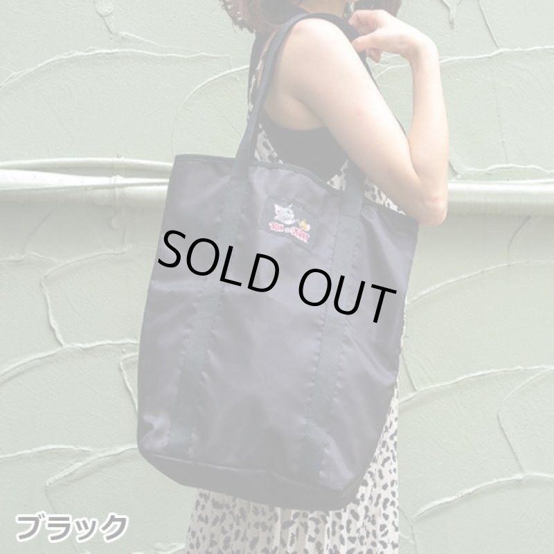 画像3: TOMandJERRYラベルトートバッグ (3)