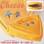画像1: TOMandJERRYチーズポーチ (1)