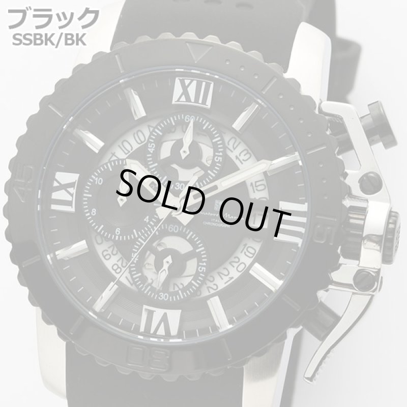 画像10: パーシャリースケルトンwithリューズガードSalavatore Marraクロノグラフウォッチ (10)