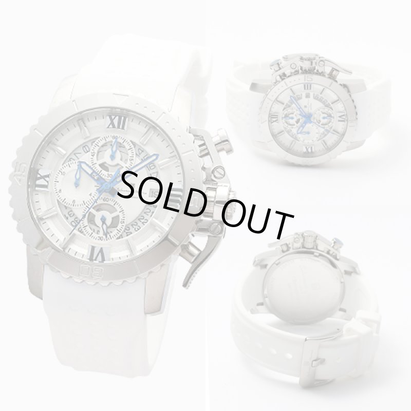 画像7: パーシャリースケルトンwithリューズガードSalavatore Marraクロノグラフウォッチ (7)