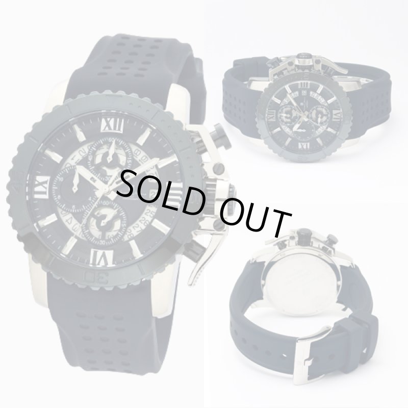 画像9: パーシャリースケルトンwithリューズガードSalavatore Marraクロノグラフウォッチ (9)