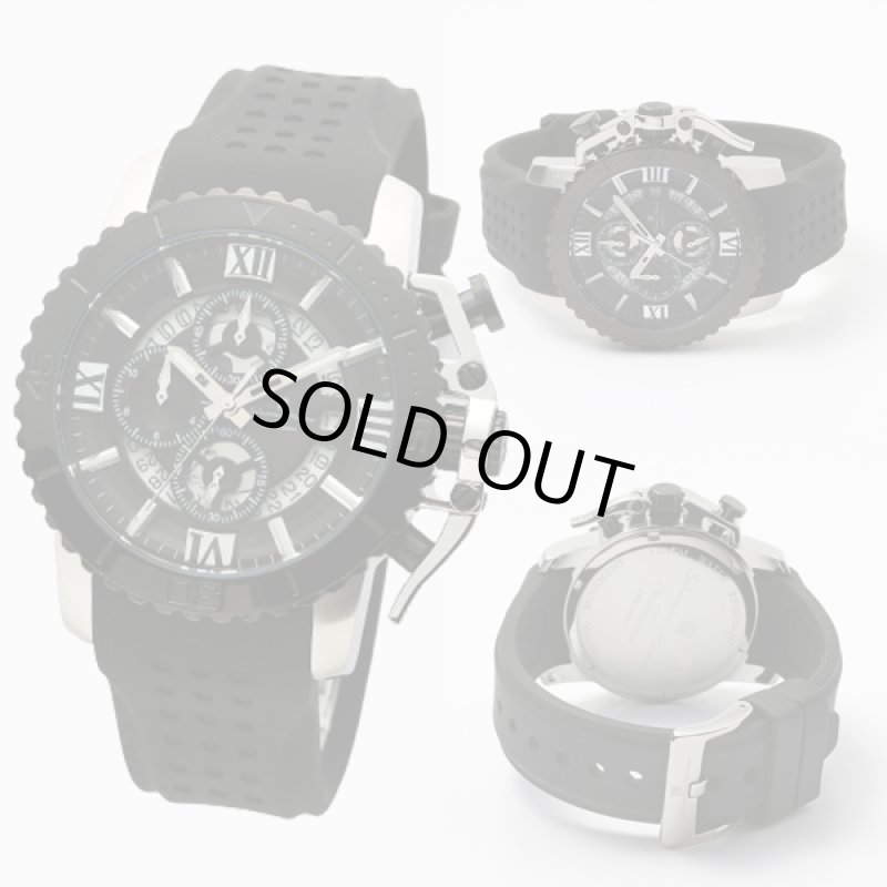 画像11: パーシャリースケルトンwithリューズガードSalavatore Marraクロノグラフウォッチ (11)