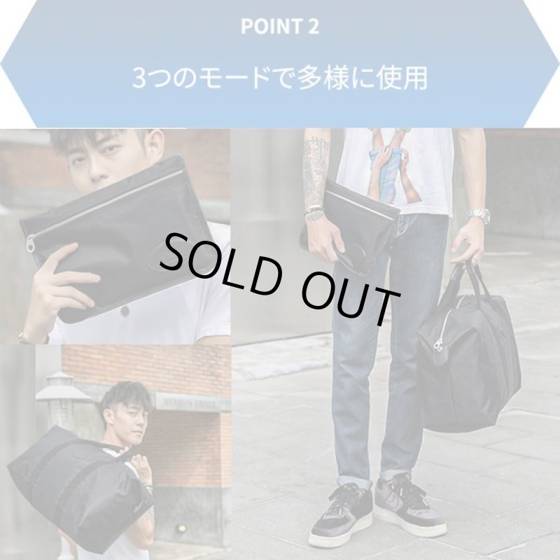 画像4: TDNボストンポーチバッグ (4)