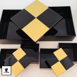 画像5: 重箱「市松GOLD6.5寸二段オードブル重（中子付）」 (5)