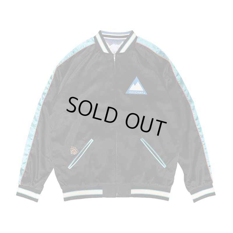 画像4: ゆるキャン△MOTOSU総刺繍リバーシブルスカジャン (4)