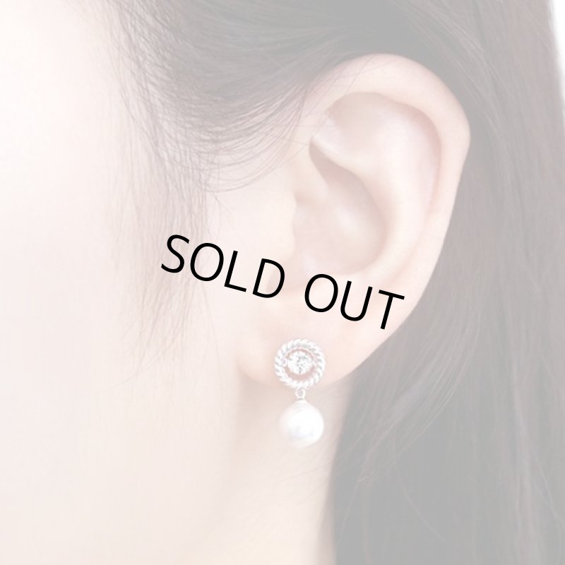 画像4: クロスフォーニューヨークジュエリー「ダンシングストーンピアス/Feminineフェミニン」 (4)