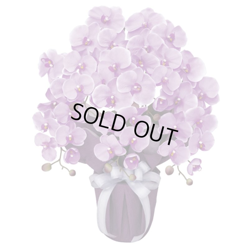 画像2: 光触媒フラワーアレンジ「エレガント胡蝶蘭5本立てL」  (2)