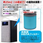 画像2: Bluetoothスピーカー＆スマートフォンワイヤレス充電搭載HEPA空気清浄機 (2)